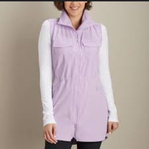 Duluth Trading Zip Front Vest/Dress Tunic
